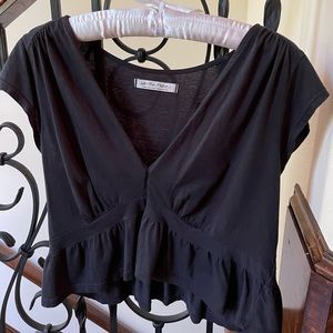 Free People Black Tank